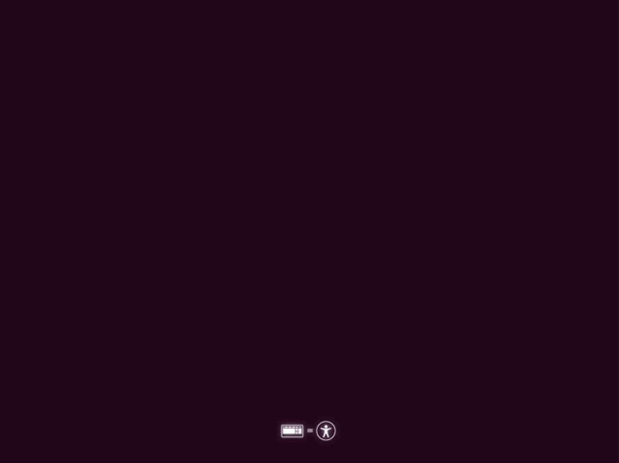 Initial empty screen of live server