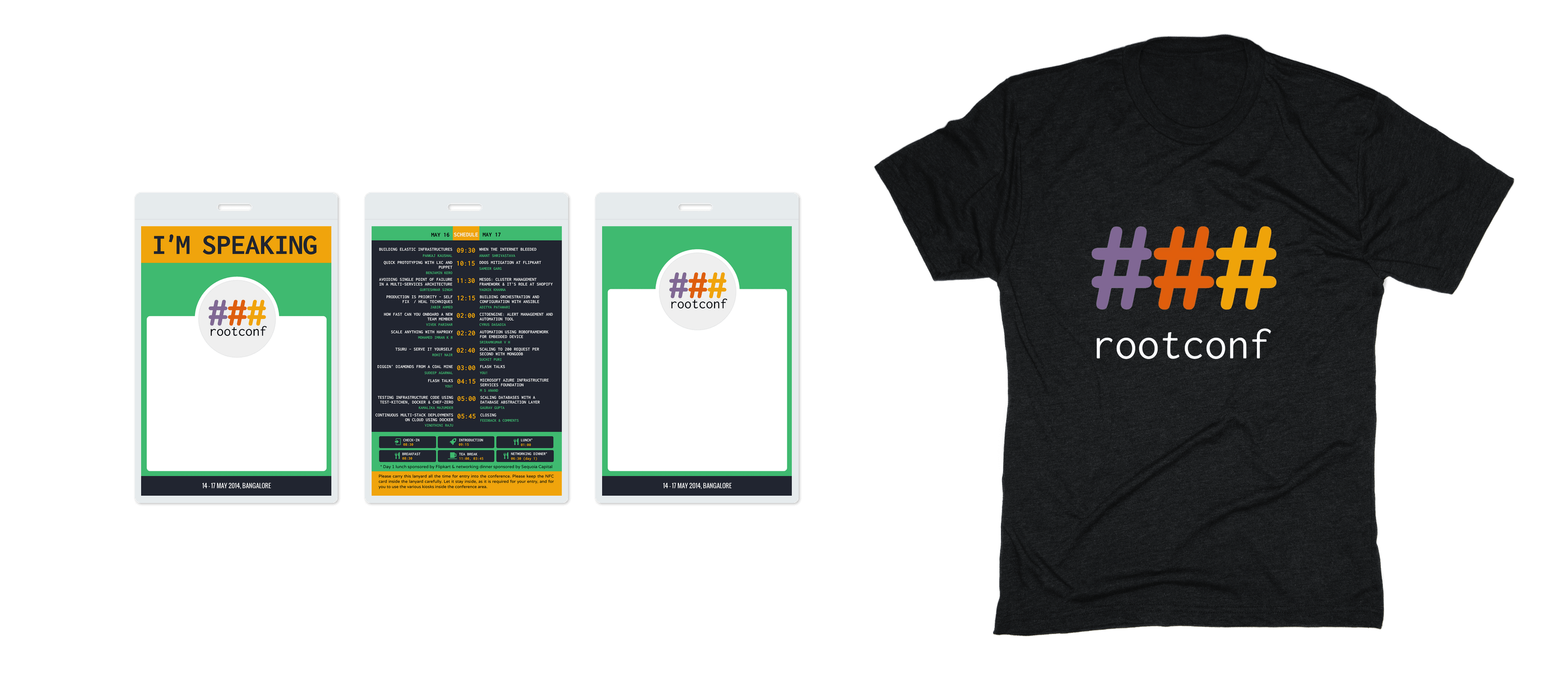 Badges & tshirt